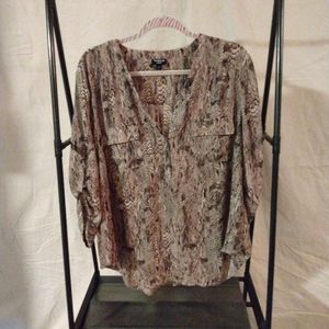 NWOT Torrid Harper Blouse